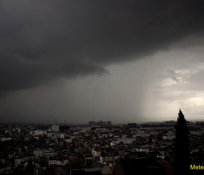 Orage du 10/05/2016 au Havre (76)